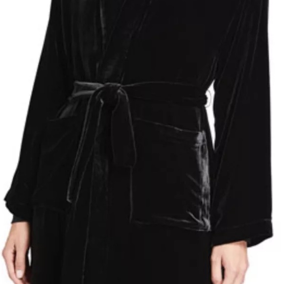 Eileen Fisher High Collar Long  Jacket SVelvet Size Small NWT -$438 - Picture 11 of 12